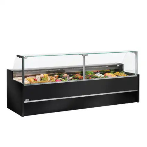 Βιτρίνα κρεάτων - αλλαντικών με αποθήκη (MESETAS  D2 2500)