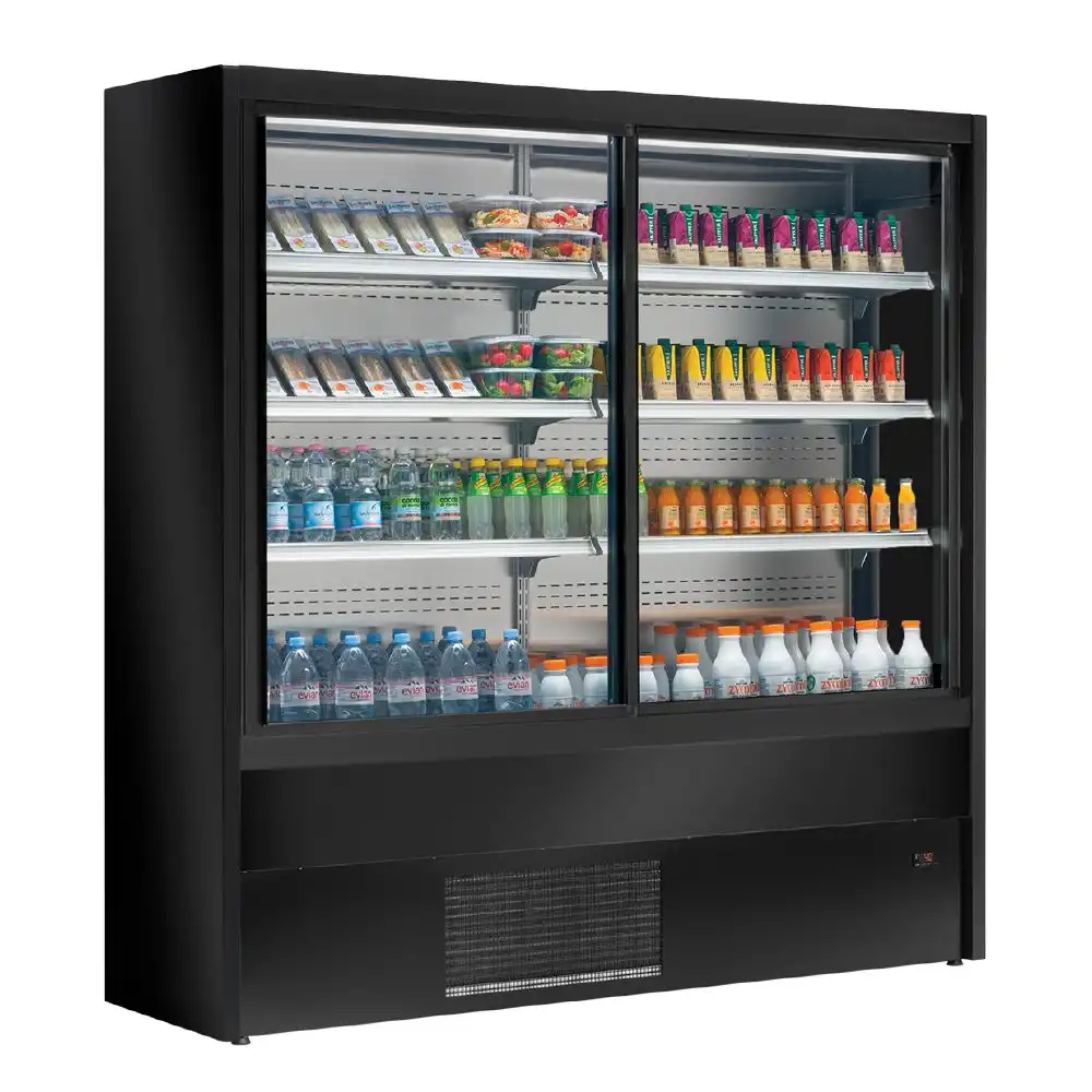 Self service με συρόμενες πόρτες (OLIMPO B200 VIEW 1000 BLACK) - Image 2