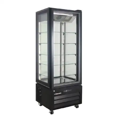 Βιτρίνα κατάψυξης πανοραμική (VICTORIA 65 NFN BLACK)