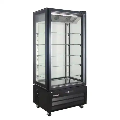 Βιτρίνα κατάψυξης πανοραμική (VICTORIA 85 NFN BLACK)