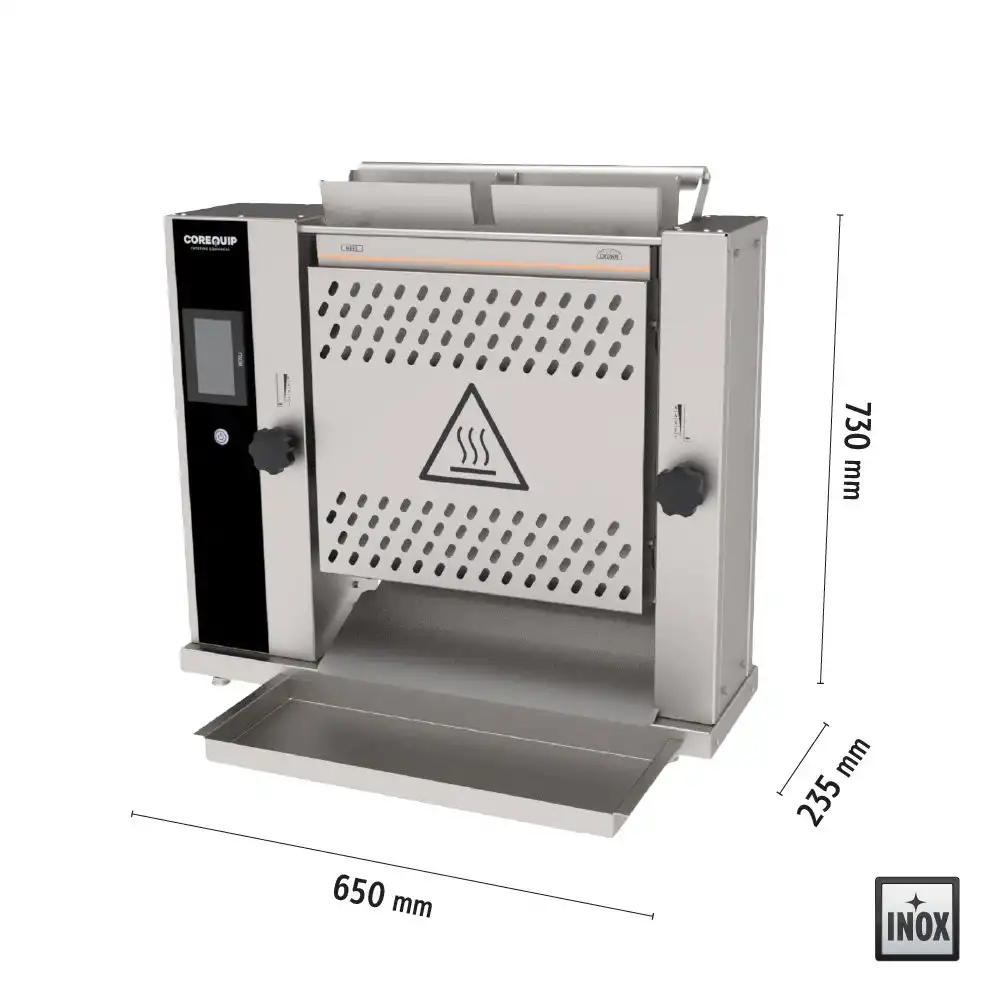 Φρυγανιέρα κάθετη κυλιόμενη digital (ADEK-01D) - Image 6