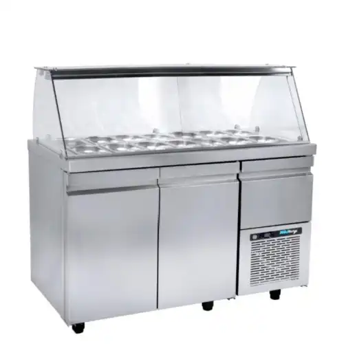 Ψυγείο-Βιτρίνα σαλατών με ψυκτικό μηχάνημα SA GN 134M (R0S7.GN134R)