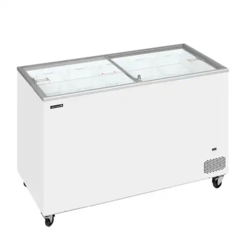 Καταψύκτης με ίσια συρόμενα κρύσταλλα 1300x630x892mm (IC401SC)