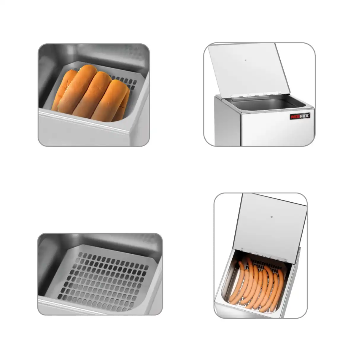 Θερμαντικό hot dog διπλό (WE 11) - Image 4