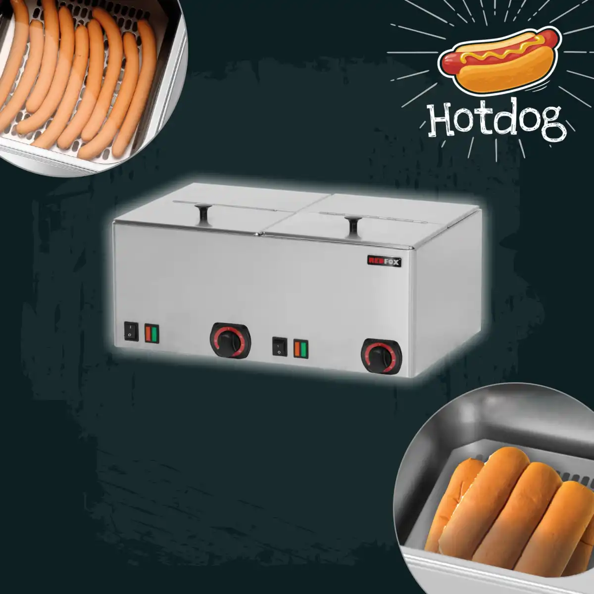 Θερμαντικό hot dog διπλό (WE 11) - Image 5
