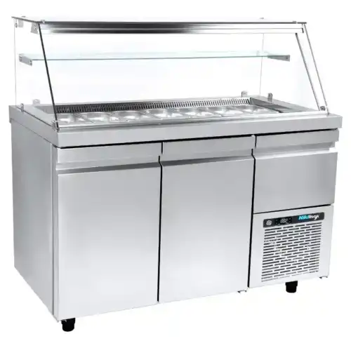 Ψυγείο-Βιτρίνα σαλατών VI XA 157M (R0S8.80157S)