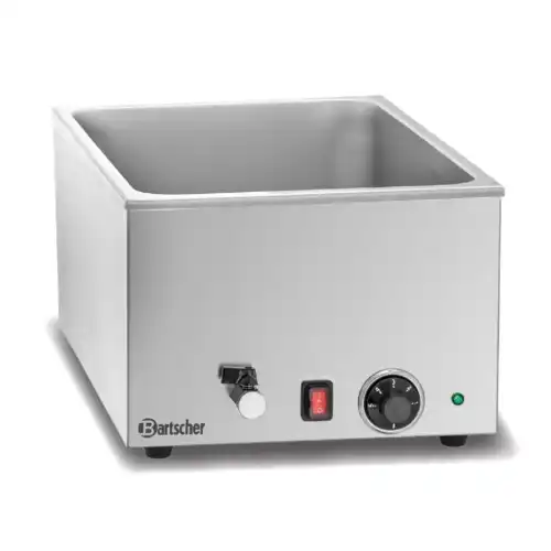 Bain Marie μονό για GN 1/1 με βρυσάκι απορρόης (200240)