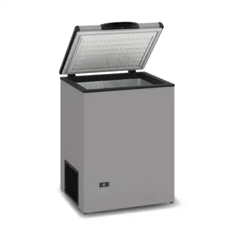 Καταψύκτης Silver 600x530x835mm (TCHEU105TS-E)