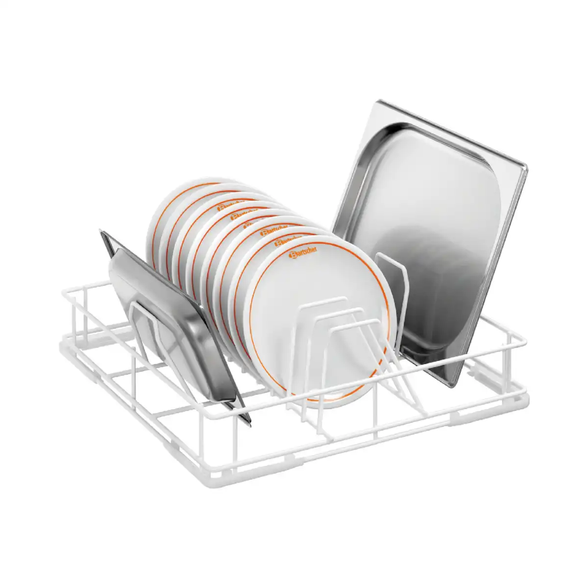Καλάθι πιάτων συρμάτινο με ενισχύσεις 40x40cm (109326) - Image 4